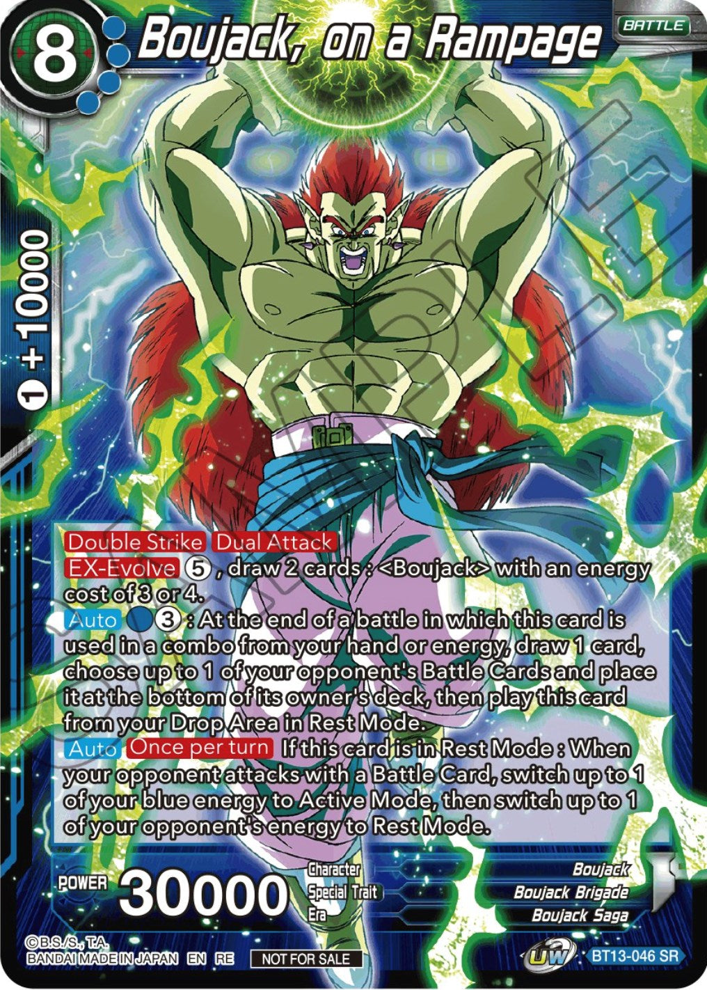 Boujack, On a Rampage (Championship Selection Pack 2023 Vol.2) (Silver Foil) (BT13-046) [Tournament Promotion Cards] | Odin's Place