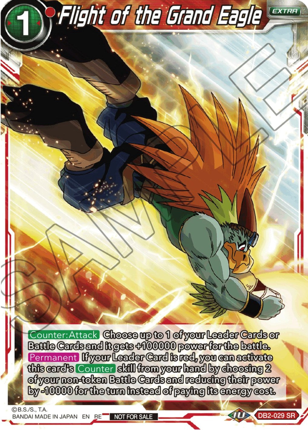 Flight of the Grand Eagle (Championship Selection Pack 2023 Vol.2) (Silver Foil) (DB2-029) [Tournament Promotion Cards] | Odin's Place