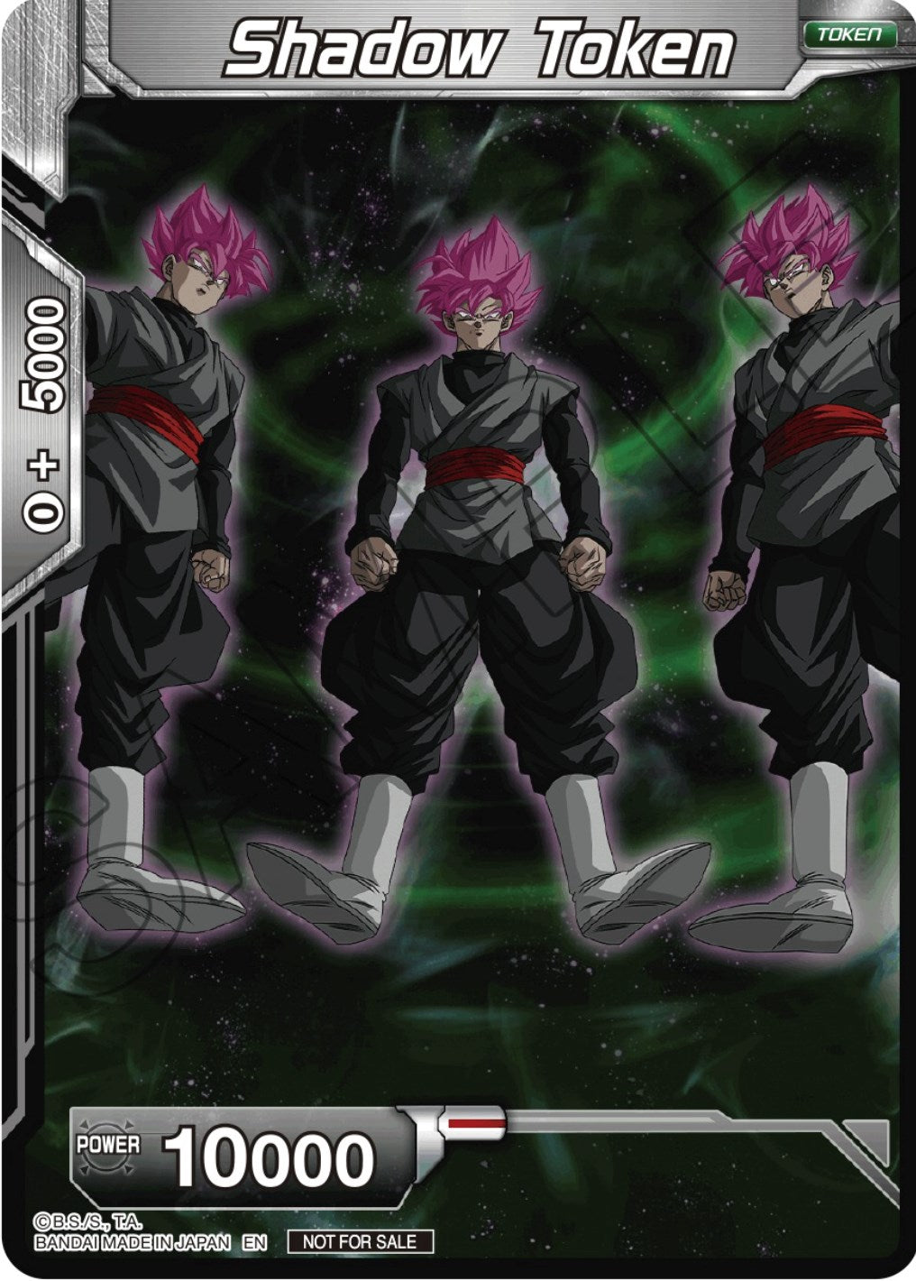 Shadow Token (Championship Token Card Pack 2023 Vol.1) (Silver Foil) [Tournament Promotion Cards] | Odin's Place