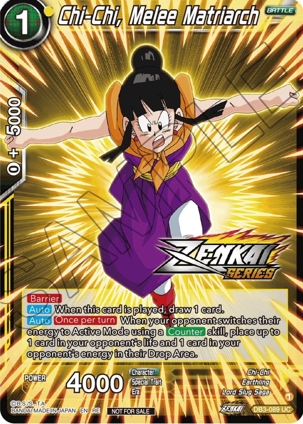 Chi-Chi, Melee Matriarch (Event Pack 12) (DB3-089) [Tournament Promotion Cards] | Odin's Place