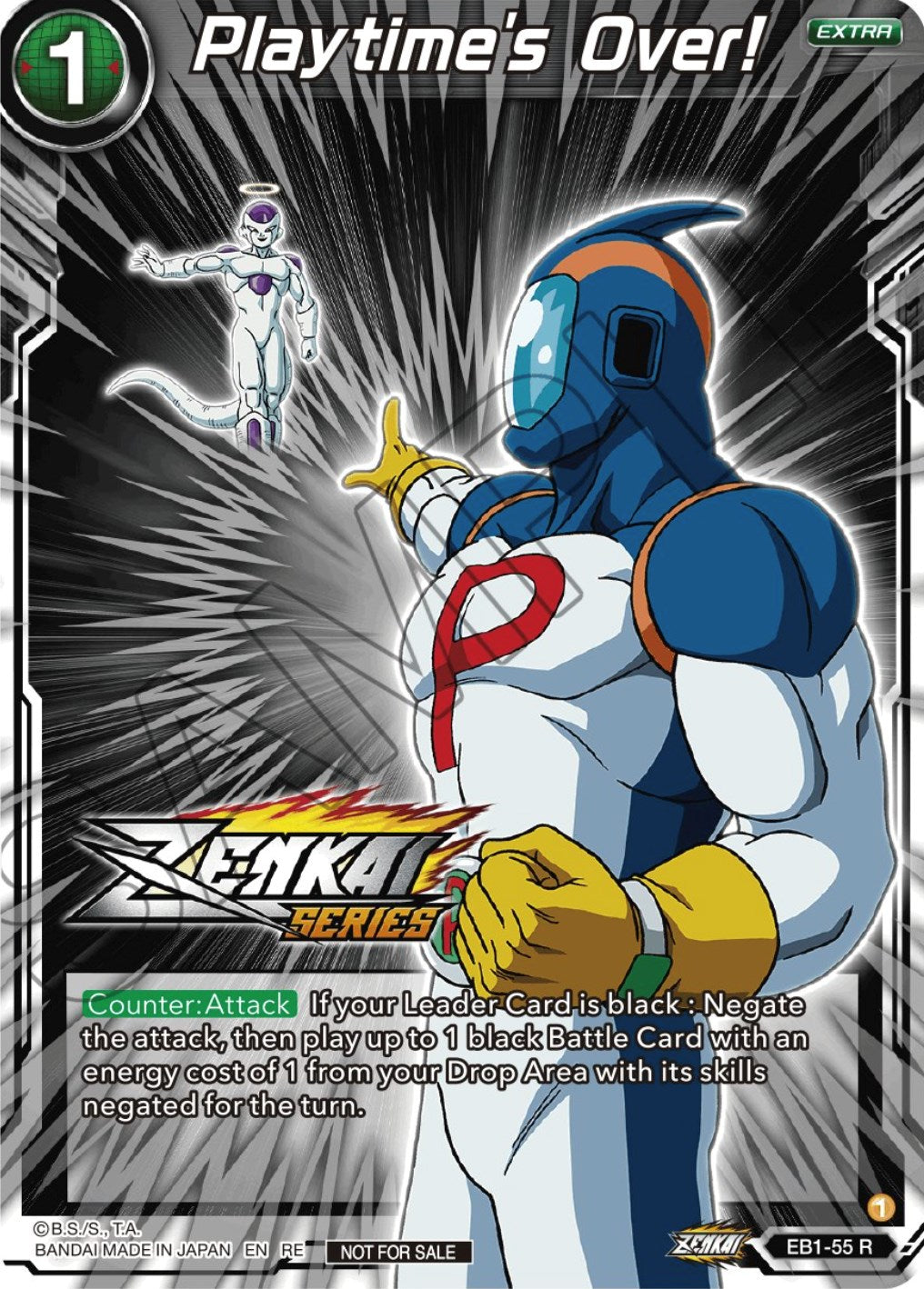 Playtime's Over! (Event Pack 12) (EB1-55) [Tournament Promotion Cards] | Odin's Place