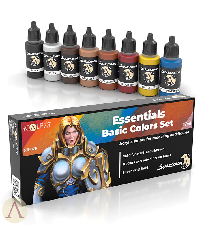 Scale75 Paint Set: Essentials Basic Colors Set | Odin's Place