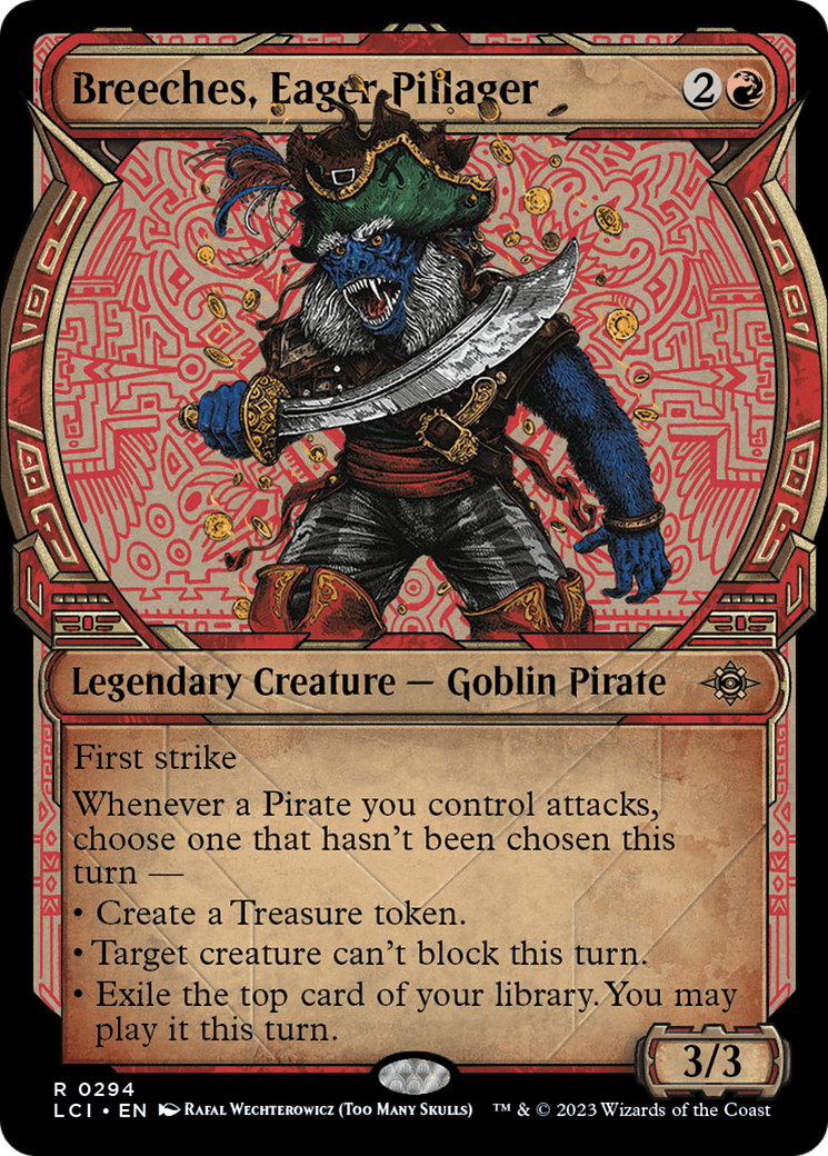 Breeches, Eager Pillager (Showcase) [The Lost Caverns of Ixalan] | Odin's Place
