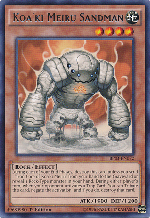 Koa'ki Meiru Sandman [BP03-EN072] Rare | Odin's Place