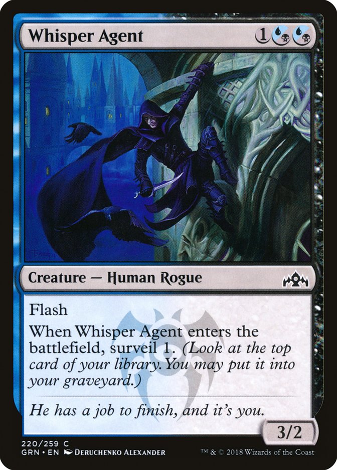 Whisper Agent (220) [Guilds of Ravnica] | Odin's Place