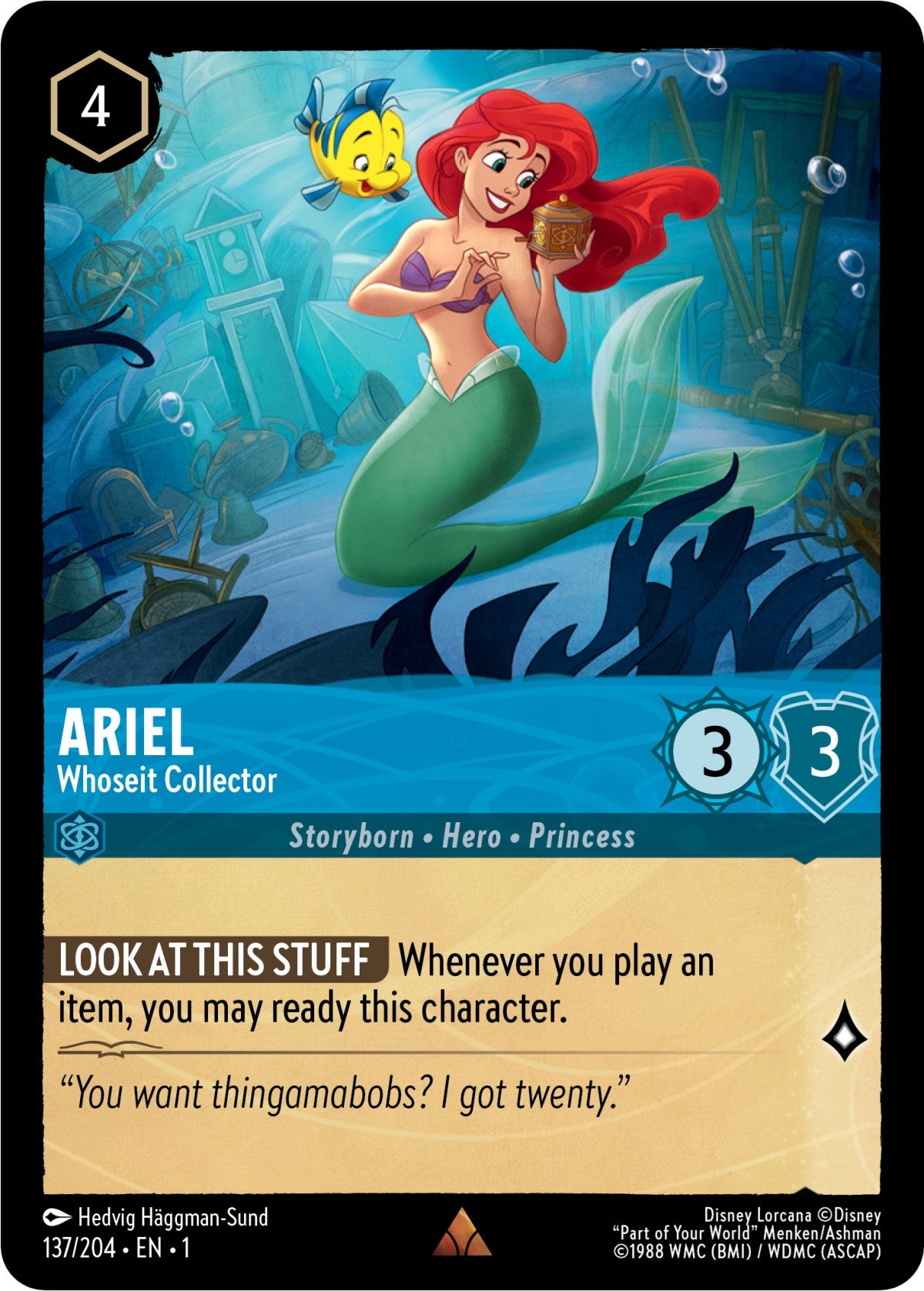 Ariel - Whoseit Collector (137/204) [The First Chapter] | Odin's Place