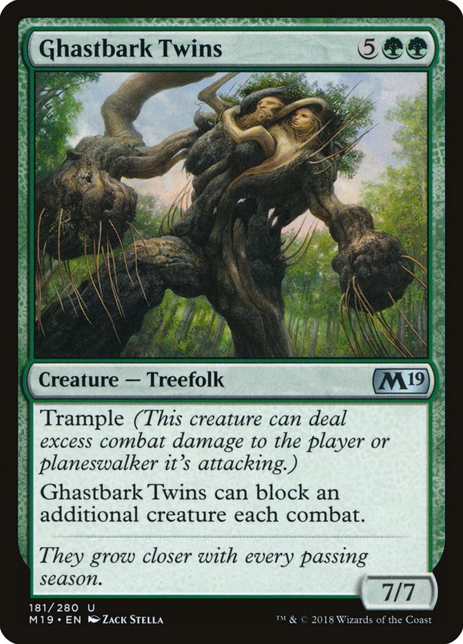 Ghastbark Twins (181) [Core Set 2019] | Odin's Place