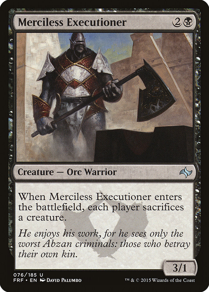 Merciless Executioner (76) [Fate Reforged] | Odin's Place