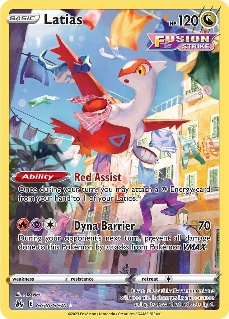 Latias (GG20/GG70) [Sword & Shield: Crown Zenith] | Odin's Place