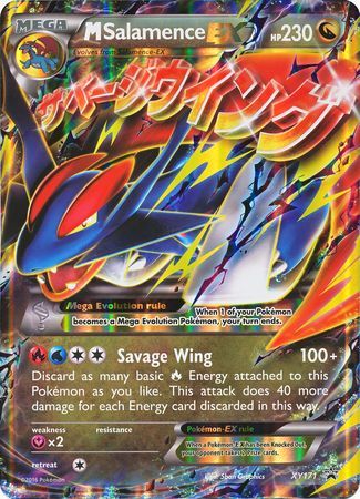 M Salamence EX (XY171) (Jumbo Card) [XY: Black Star Promos] | Odin's Place