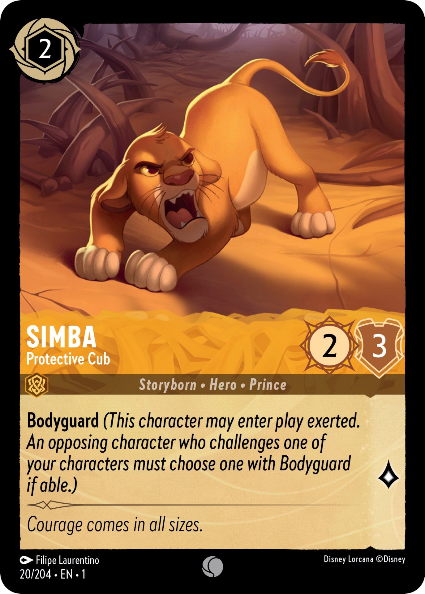 Simba - Protective Cub (20/204) [The First Chapter] | Odin's Place