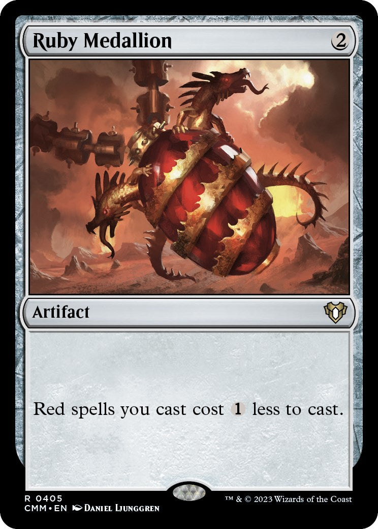 Ruby Medallion [Commander Masters] | Odin's Place