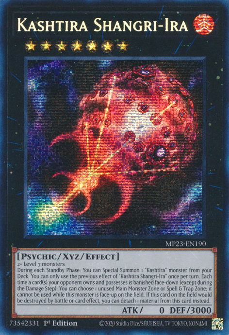 Kashtira Shangri-Ira [MP23-EN190] Prismatic Secret Rare | Odin's Place