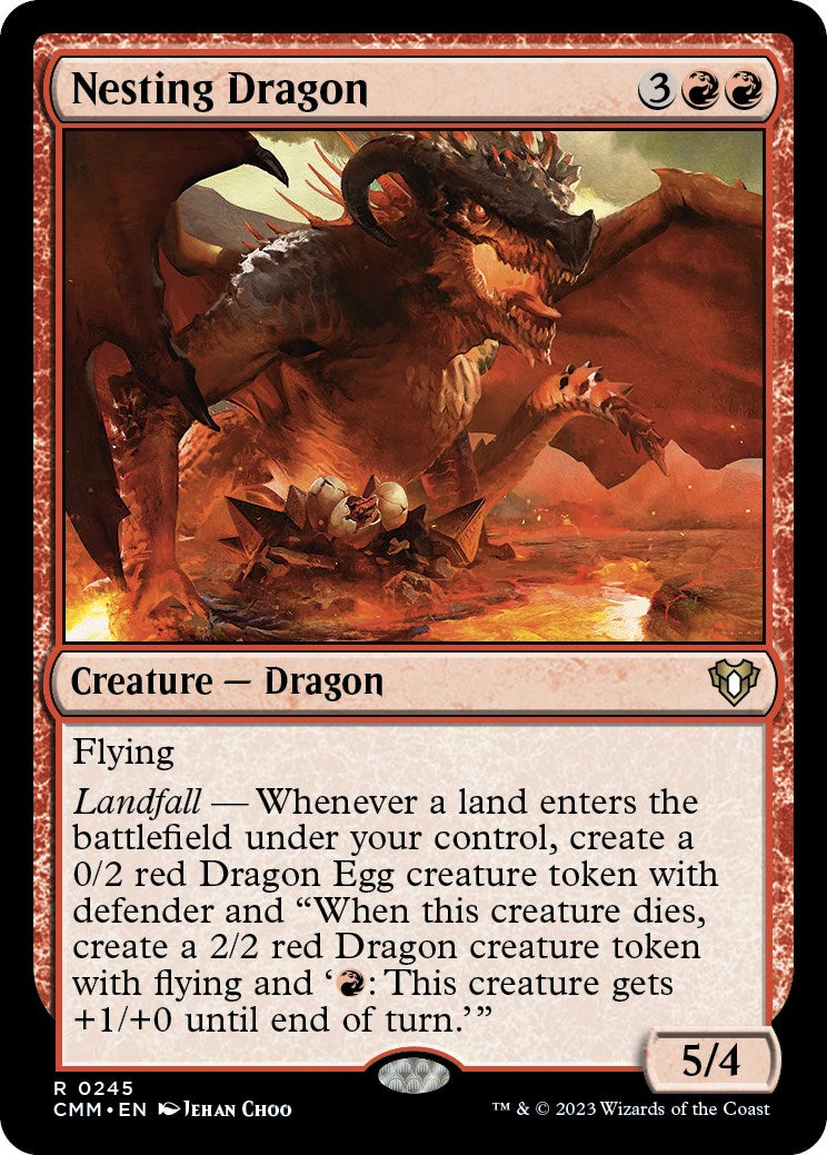 Nesting Dragon [Commander Masters] | Odin's Place
