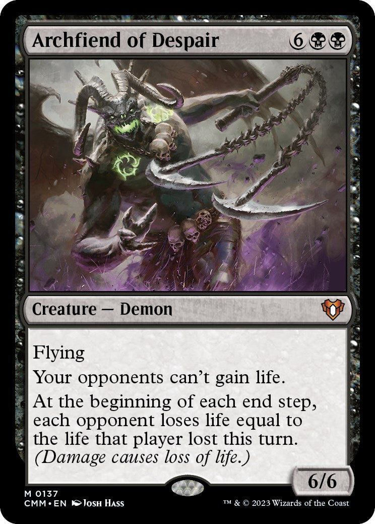 Archfiend of Despair [Commander Masters] | Odin's Place