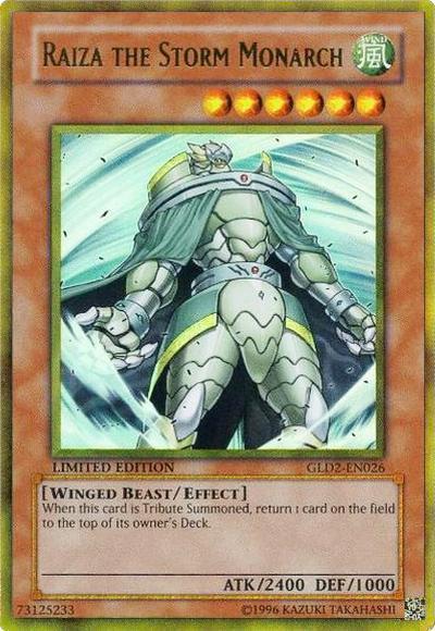 Raiza the Storm Monarch [GLD2-EN026] Ultra Rare | Odin's Place