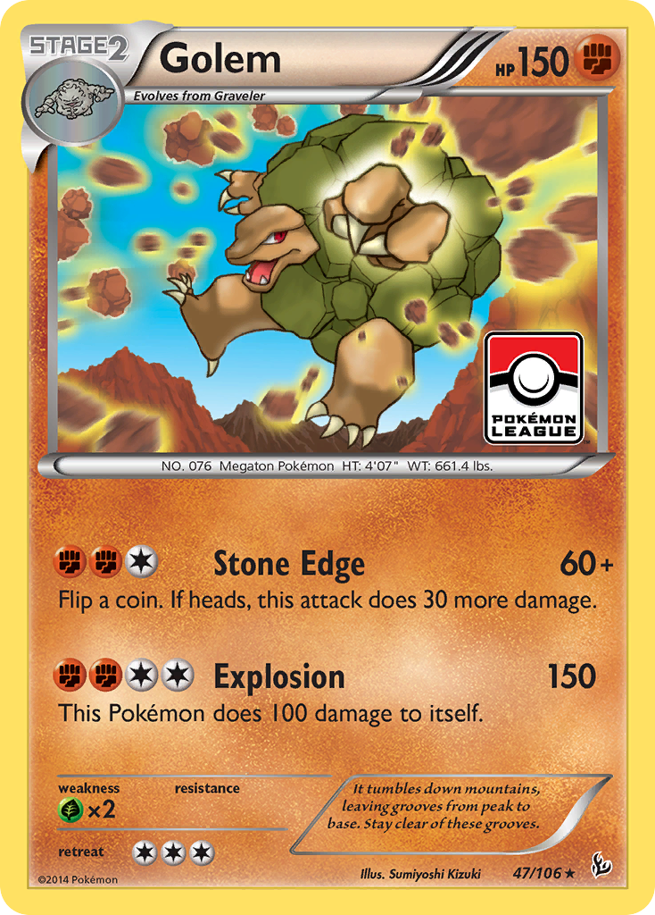 Golem (47/106) [XY: Flashfire] | Odin's Place