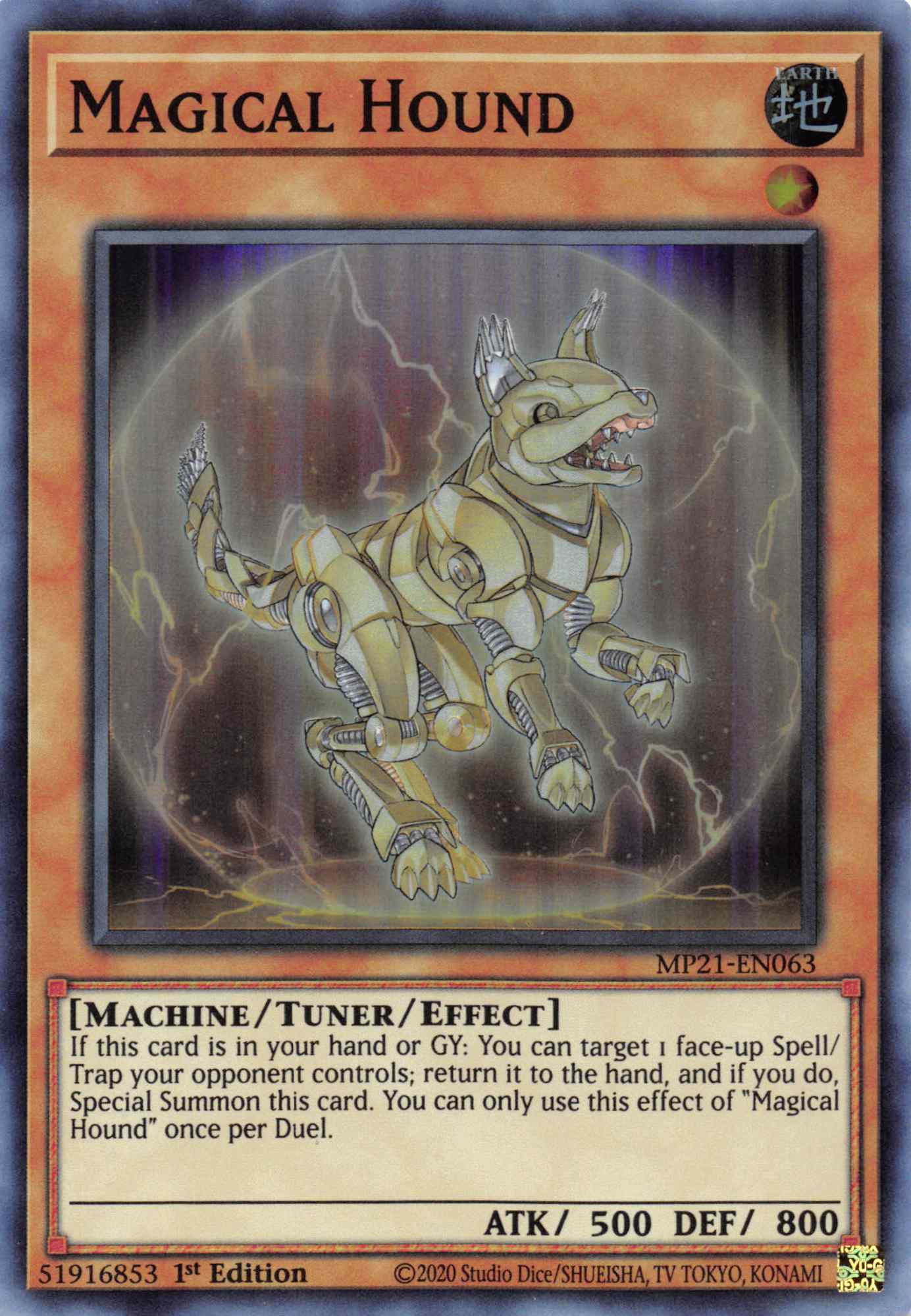 Magical Hound [MP21-EN063] Super Rare | Odin's Place