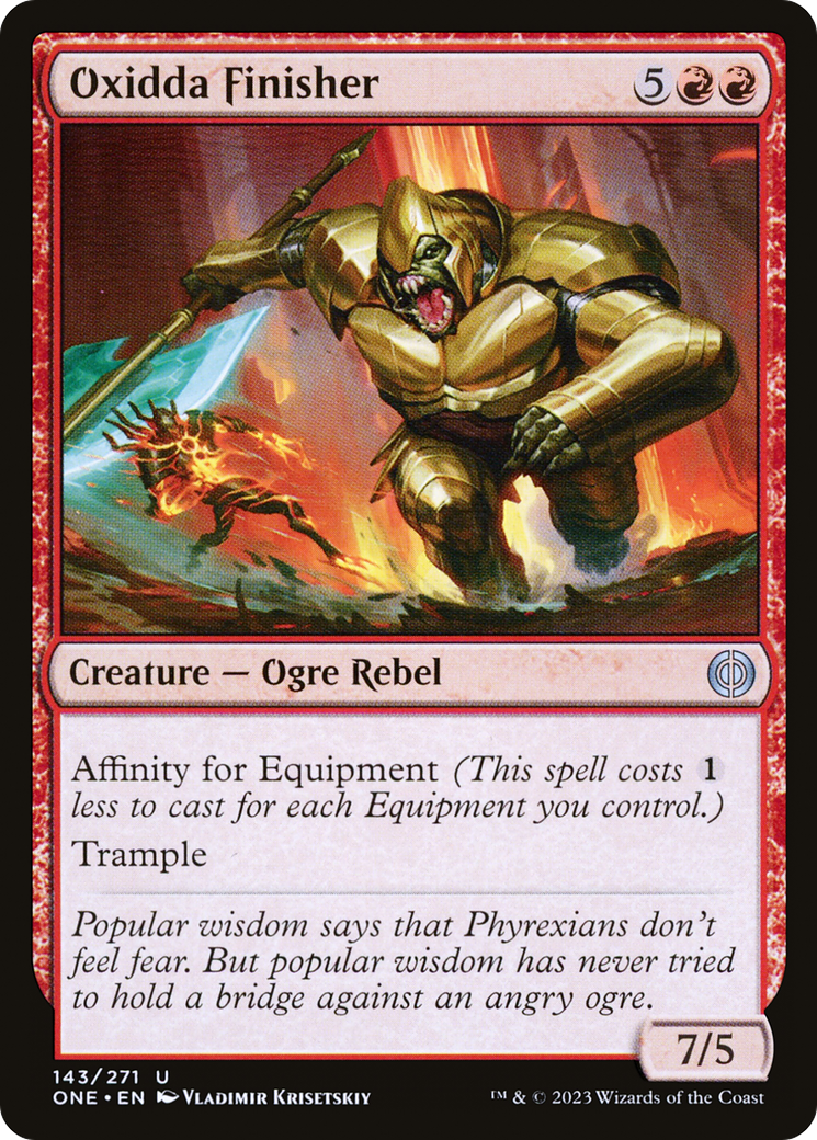 Oxidda Finisher [Phyrexia: All Will Be One] | Odin's Place