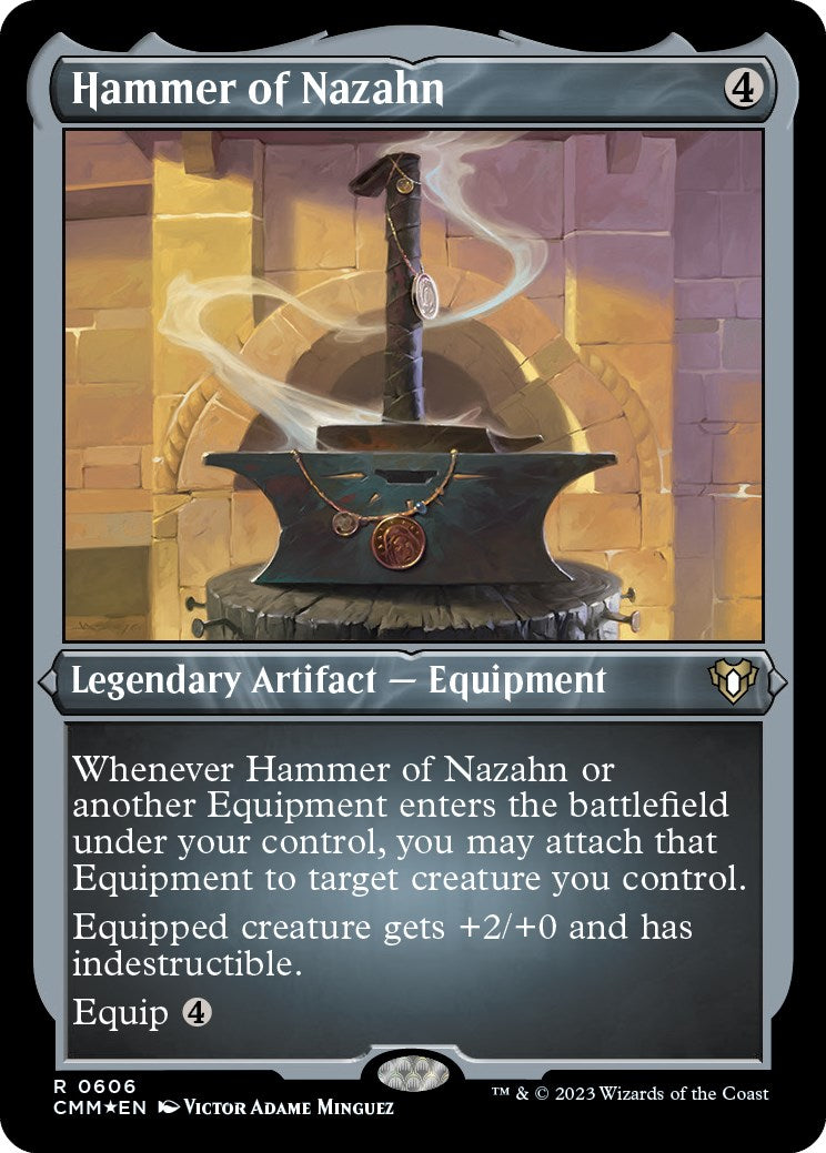 Hammer of Nazahn (Foil Etched) [Commander Masters] | Odin's Place