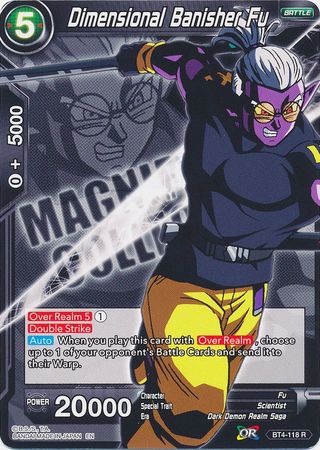 Dimensional Banisher Fu (BT4-118) [Magnificent Collection Forsaken Warrior] | Odin's Place