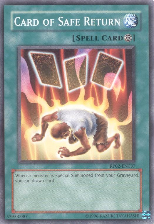 Card of Safe Return [RP02-EN037] Common | Odin's Place