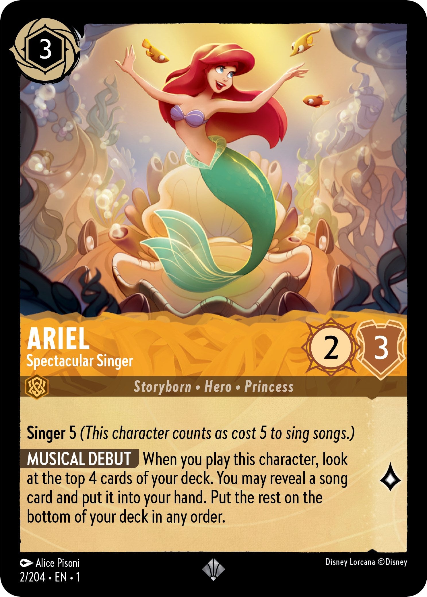 Ariel - Spectactular Singer (2/204) [The First Chapter] | Odin's Place
