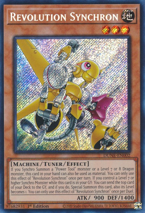 Revolution Synchron [DUNE-EN002] Secret Rare | Odin's Place