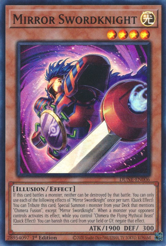 Mirror Swordknight [DUNE-EN006] Super Rare | Odin's Place