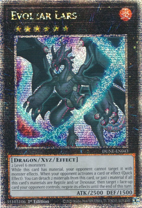 Evolzar Lars [DUNE-EN043] Quarter Century Secret Rare | Odin's Place