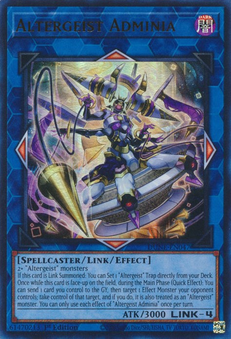 Altergeist Adminia [DUNE-EN047] Ultra Rare | Odin's Place