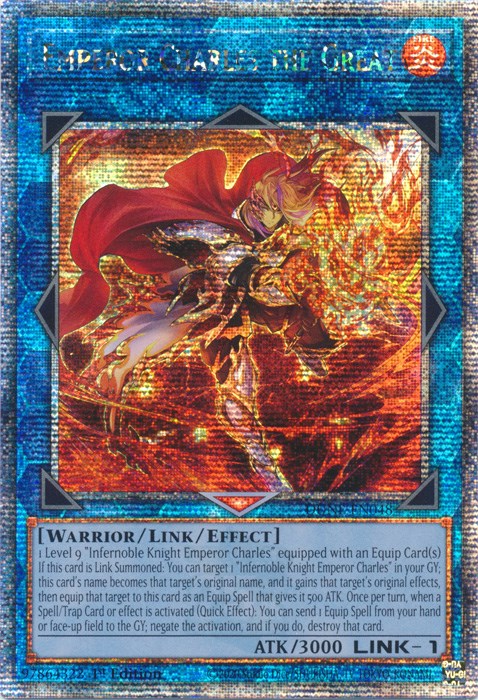 Emperor Charles the Great [DUNE-EN048] Quarter Century Secret Rare | Odin's Place