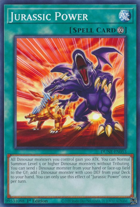 Jurassic Power [DUNE-EN053] Common | Odin's Place