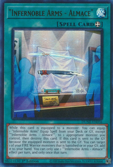 "Infernoble Arms - Almace" [DUNE-EN056] Ultra Rare | Odin's Place