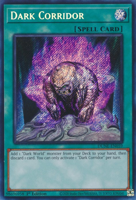Dark Corridor [DUNE-EN059] Secret Rare | Odin's Place