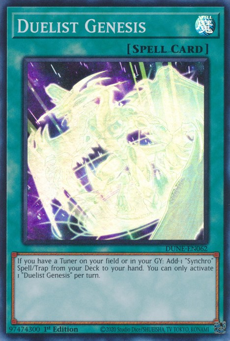 Duelist Genesis [DUNE-EN062] Super Rare | Odin's Place