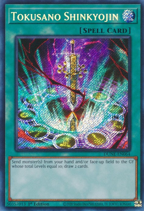 Tokusano Shinkyojin [DUNE-EN064] Secret Rare | Odin's Place