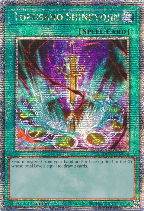 Tokusano Shinkyojin [DUNE-EN064] Quarter Century Secret Rare | Odin's Place