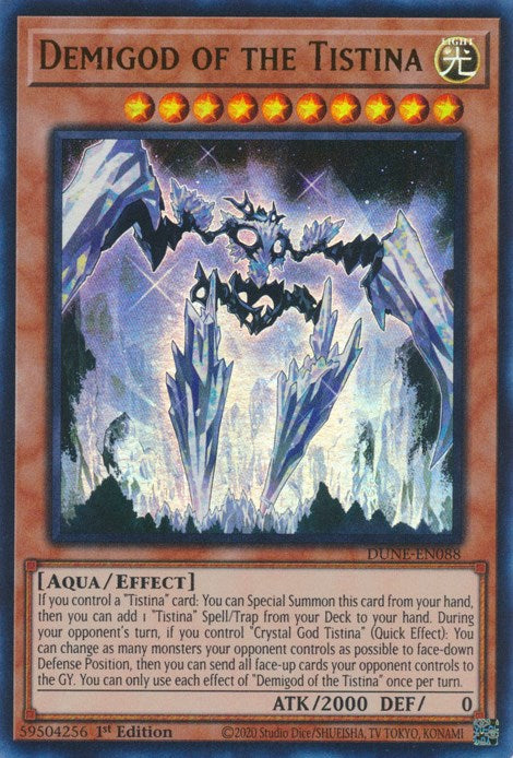 Demigod of the Tistina [DUNE-EN088] Ultra Rare | Odin's Place