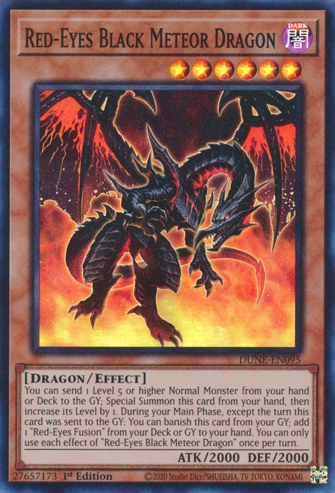 Red-Eyes Black Meteor Dragon [DUNE-EN095] Super Rare | Odin's Place