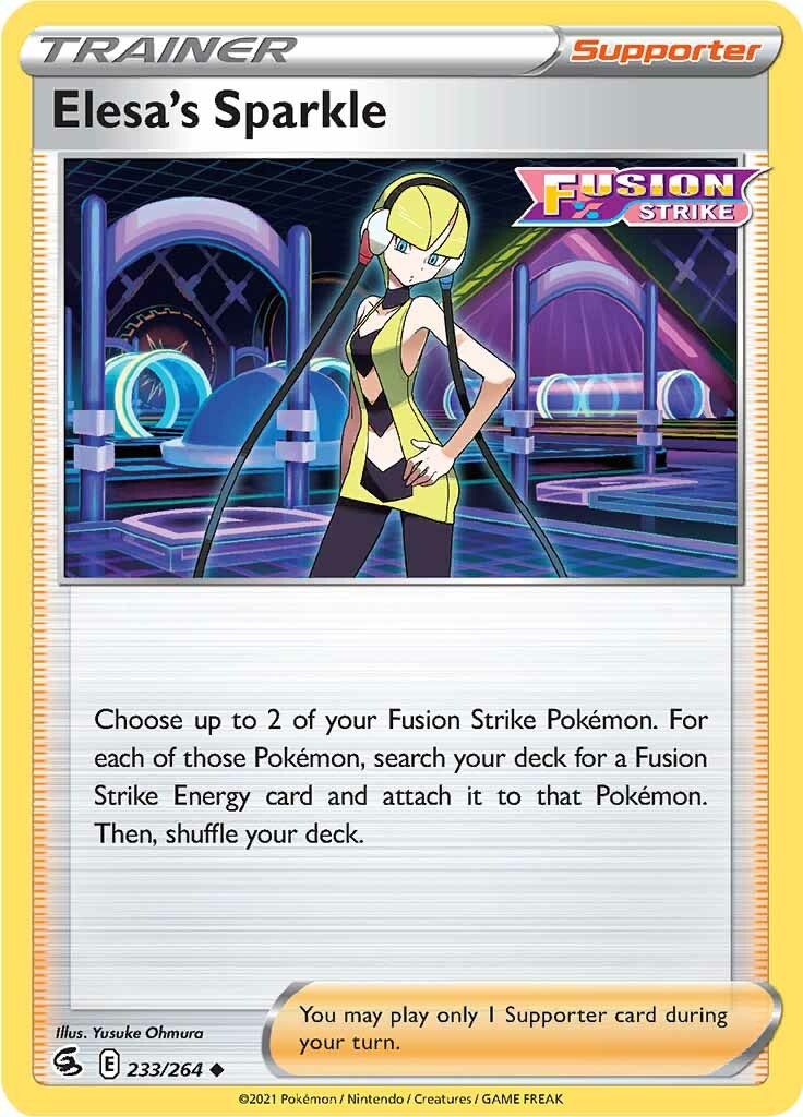 Elesa's Sparkle (233/264) [Sword & Shield: Fusion Strike] | Odin's Place
