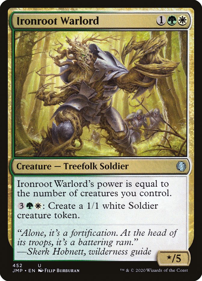 Ironroot Warlord [Jumpstart] | Odin's Place