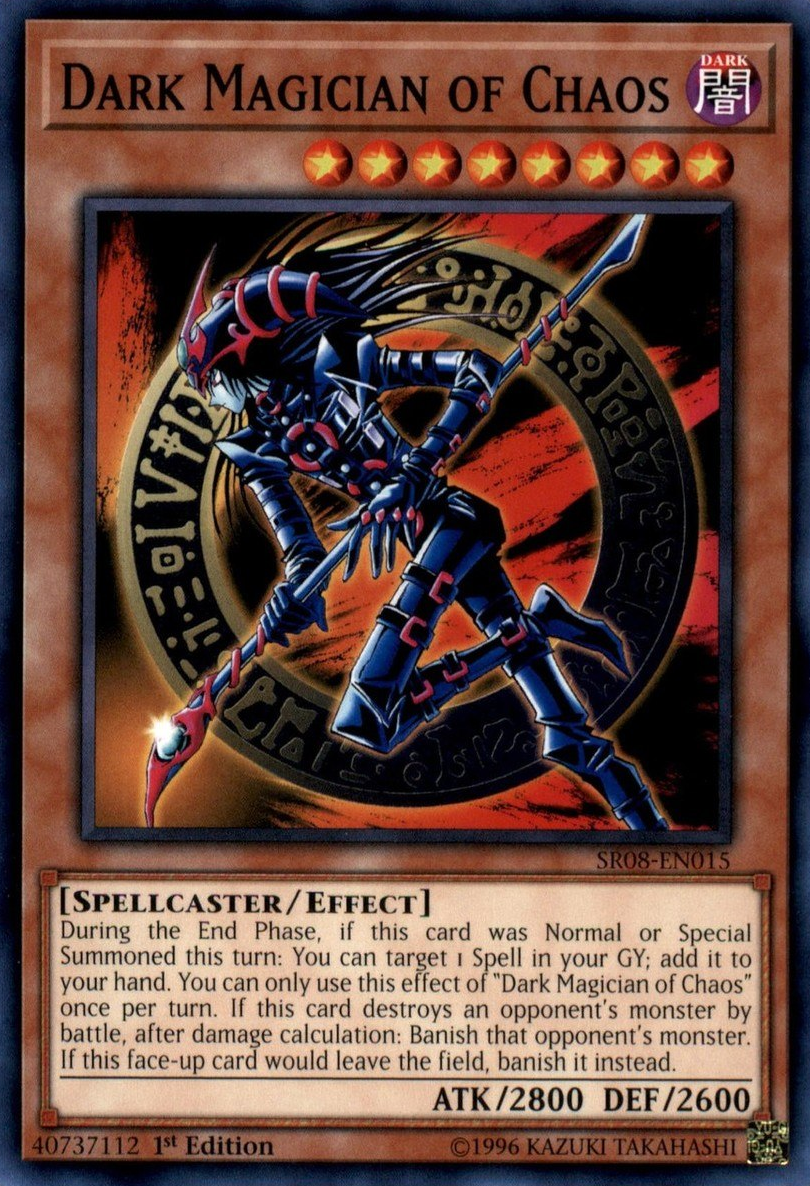 Dark Magician of Chaos [SR08-EN015] Common | Odin's Place
