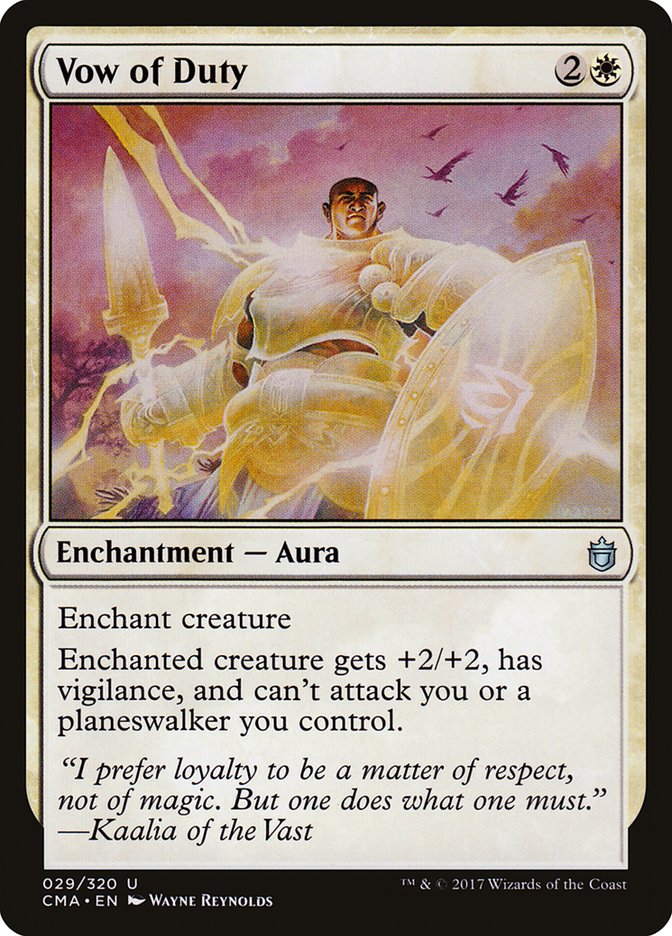 Vow of Duty (29) [Commander Anthology] | Odin's Place
