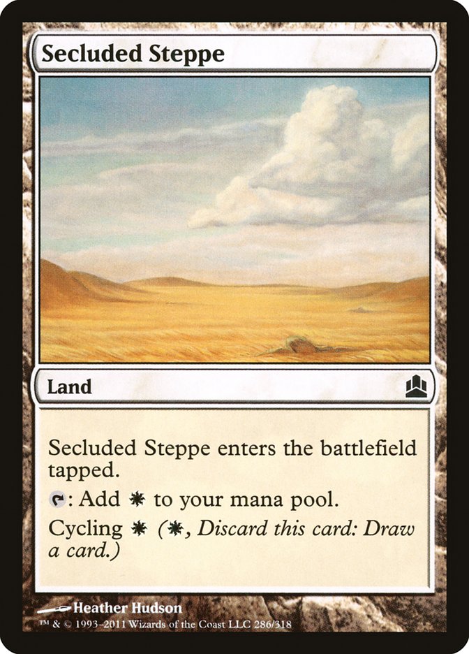 Secluded Steppe (286) [Commander 2011] | Odin's Place