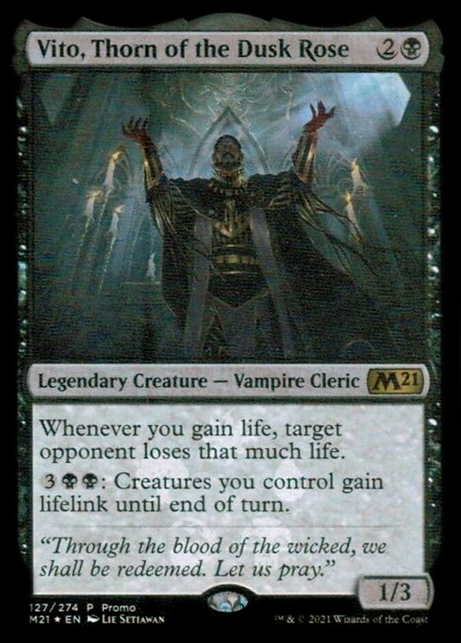 Vito, Thorn of the Dusk Rose [Resale Promos] | Odin's Place