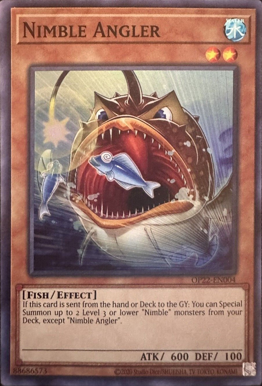 Nimble Angler [OP22-EN004] Super Rare | Odin's Place
