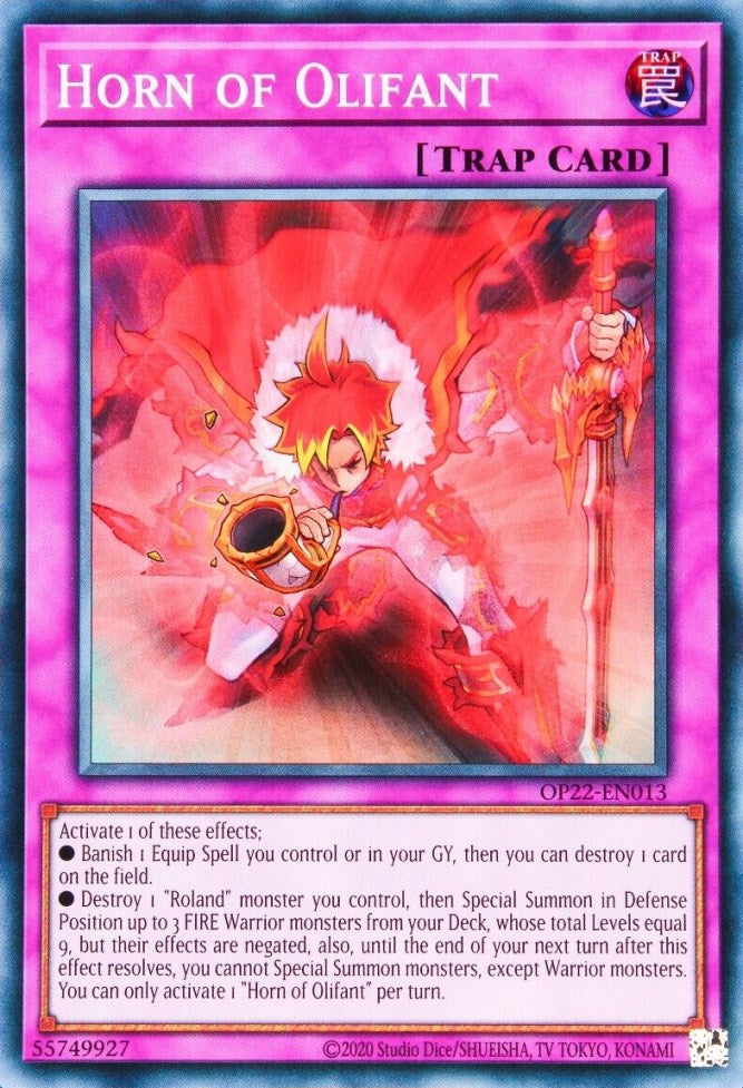 Horn of Olifant [OP22-EN013] Super Rare | Odin's Place