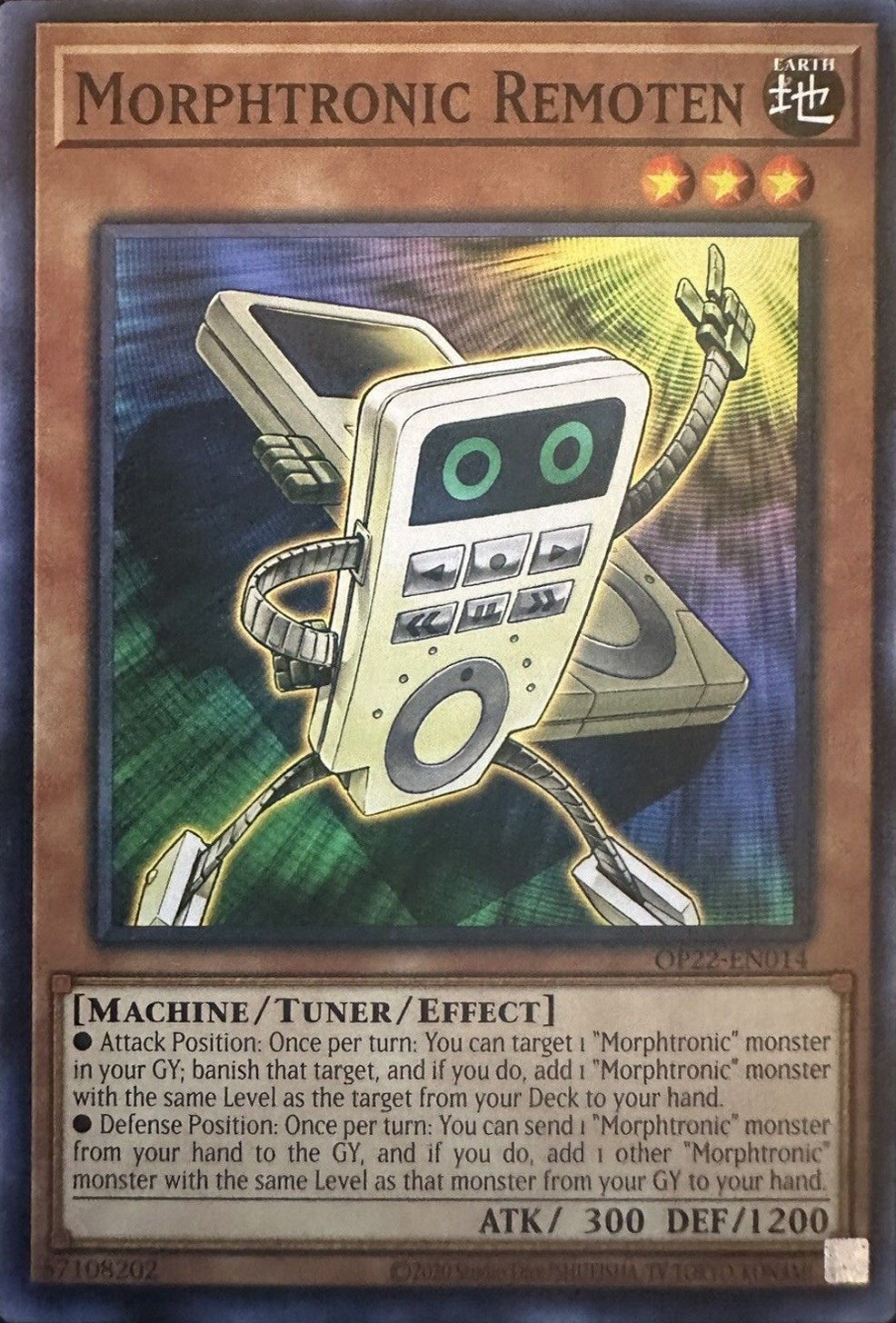 Morphtronic Remoten [OP22-EN014] Common | Odin's Place