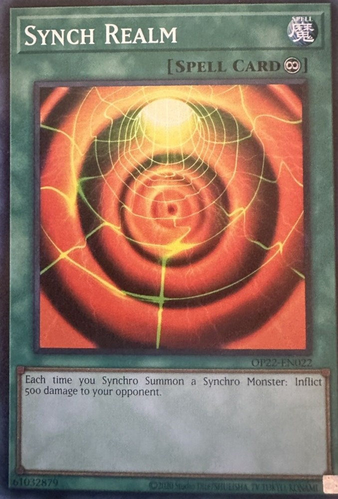 Synch Realm [OP22-EN022] Common | Odin's Place